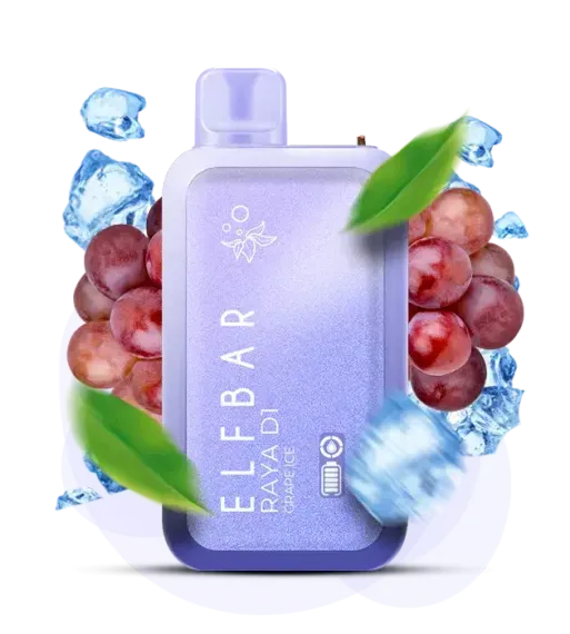 ELF BAR RAYA D1 - Grape Ice (5% nic)