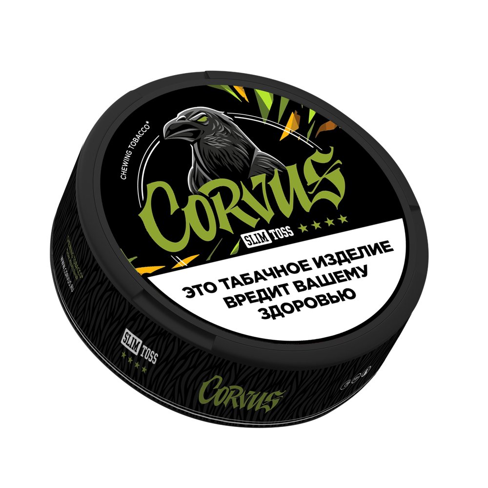 М. Жевательный табак CORVUS Toss Slim (Холодная мята)