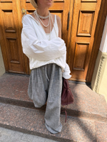 Брюки из льна LILIAN