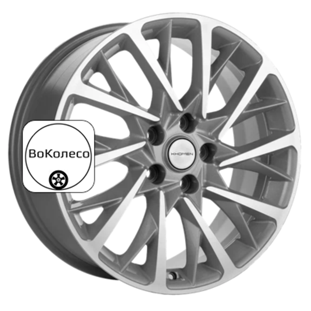 7,5x18/5x108 ET47 D60,1 KHW1804 (Chery Tiggo 8/8 Pro) F-Silver-FP Khomen Wheels