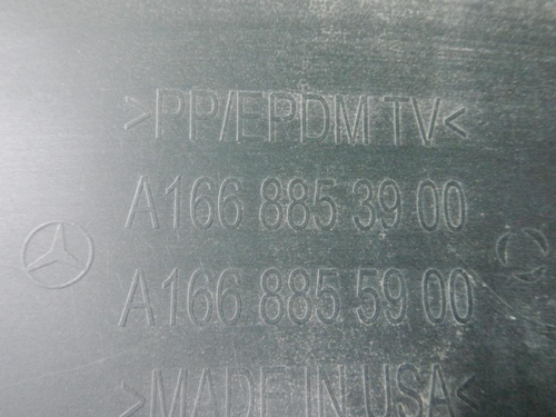 Бампер задний Mercedes GLS X166 (2015-2019) AMG