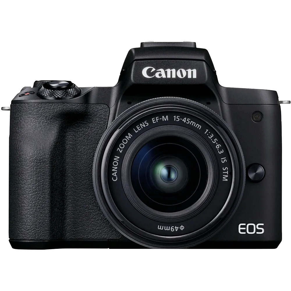 Беззеркальная камера Canon EOS M50 Mark II Kit EF-M 15-45mm IS STM и EF-M 55-200mm f/4.5-6.3 IS STM