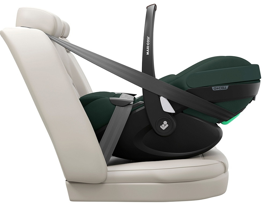 Коляска детская Maxi-Cosi Oxford Plus 3 в 1 с автокреслом Pebble 360 Pro Twillic Green 1978204110 PlusTwillic Graphite/Графит