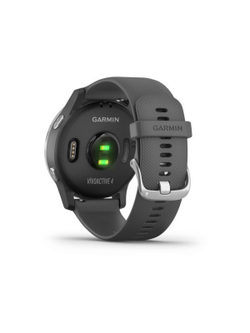 Garmin Vivoactive 4 серые с серебристым безелем мультиспортивные часы (010-02174-03)