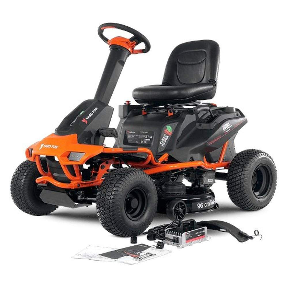 Аккумуляторный садовый трактор YARD FOX T 96 SB