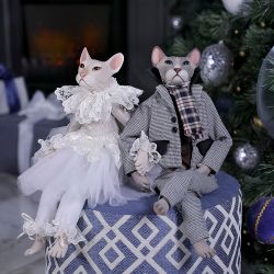 Кукла коллекционная Кот Пьер