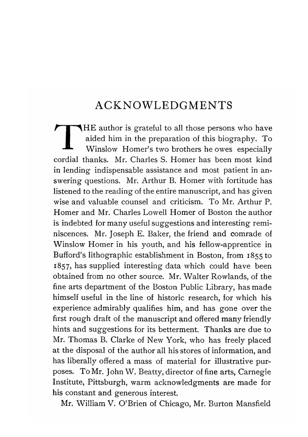 The life and works of Winslow Homer | Downes William Howe