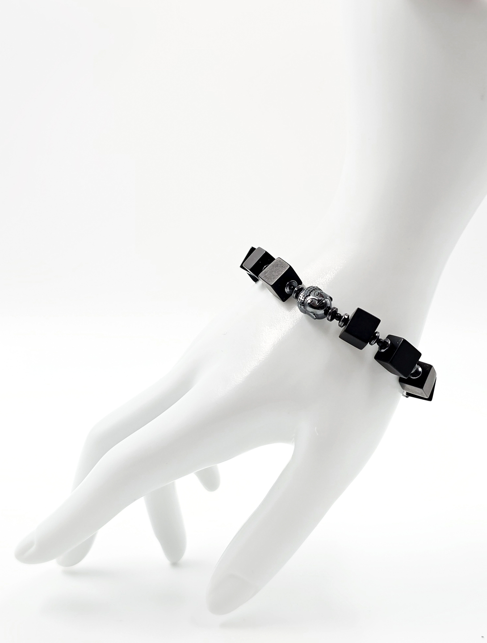 Браслет из натурального янтаря Будда