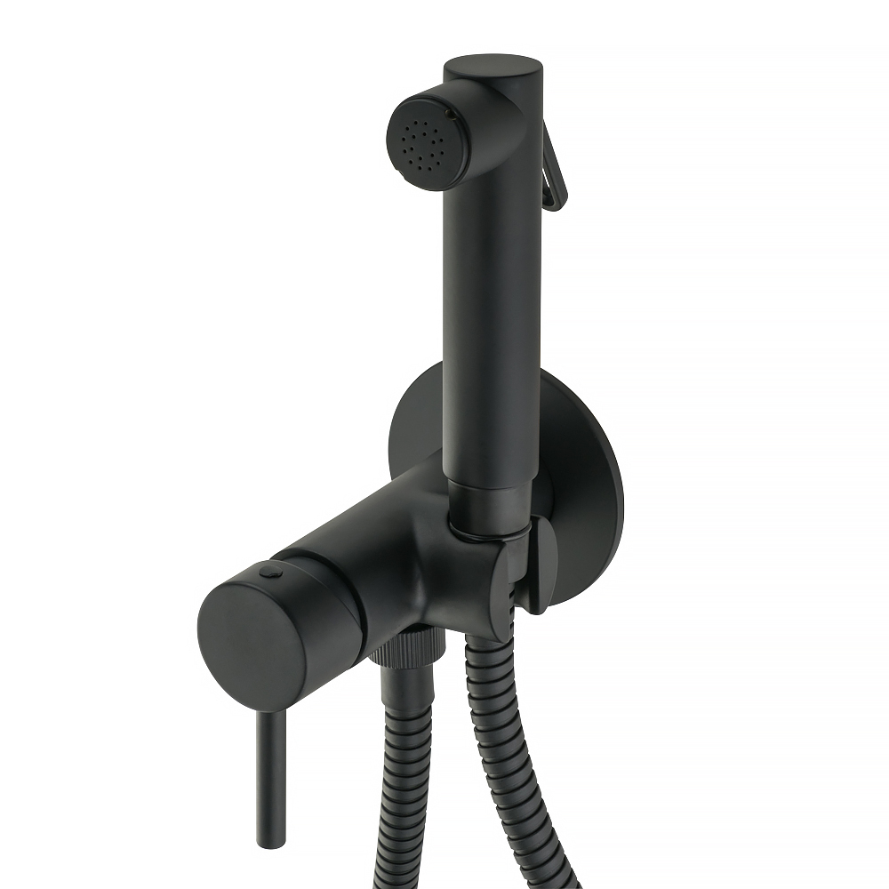 Гигиенический душ Migliore Fortis Black 30455 со смесителем черный