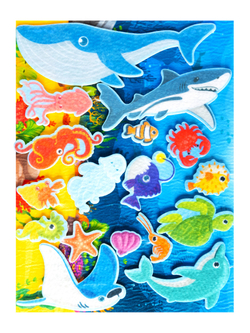 Набор из фетра на липучках ВОДНЫЙ МИР