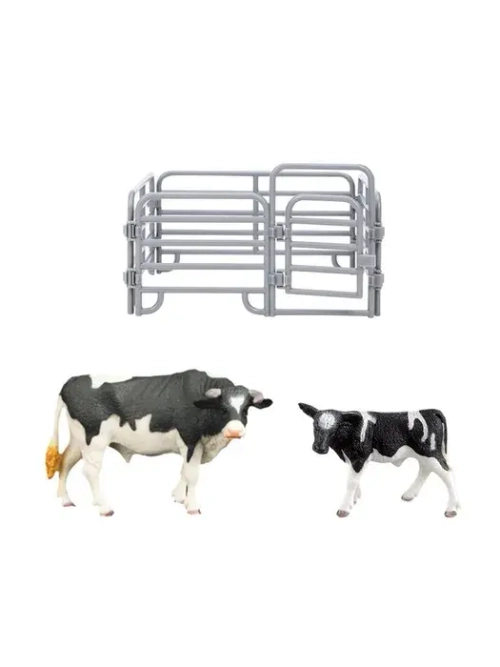 Фигурка на ферме "Корова и теленок"