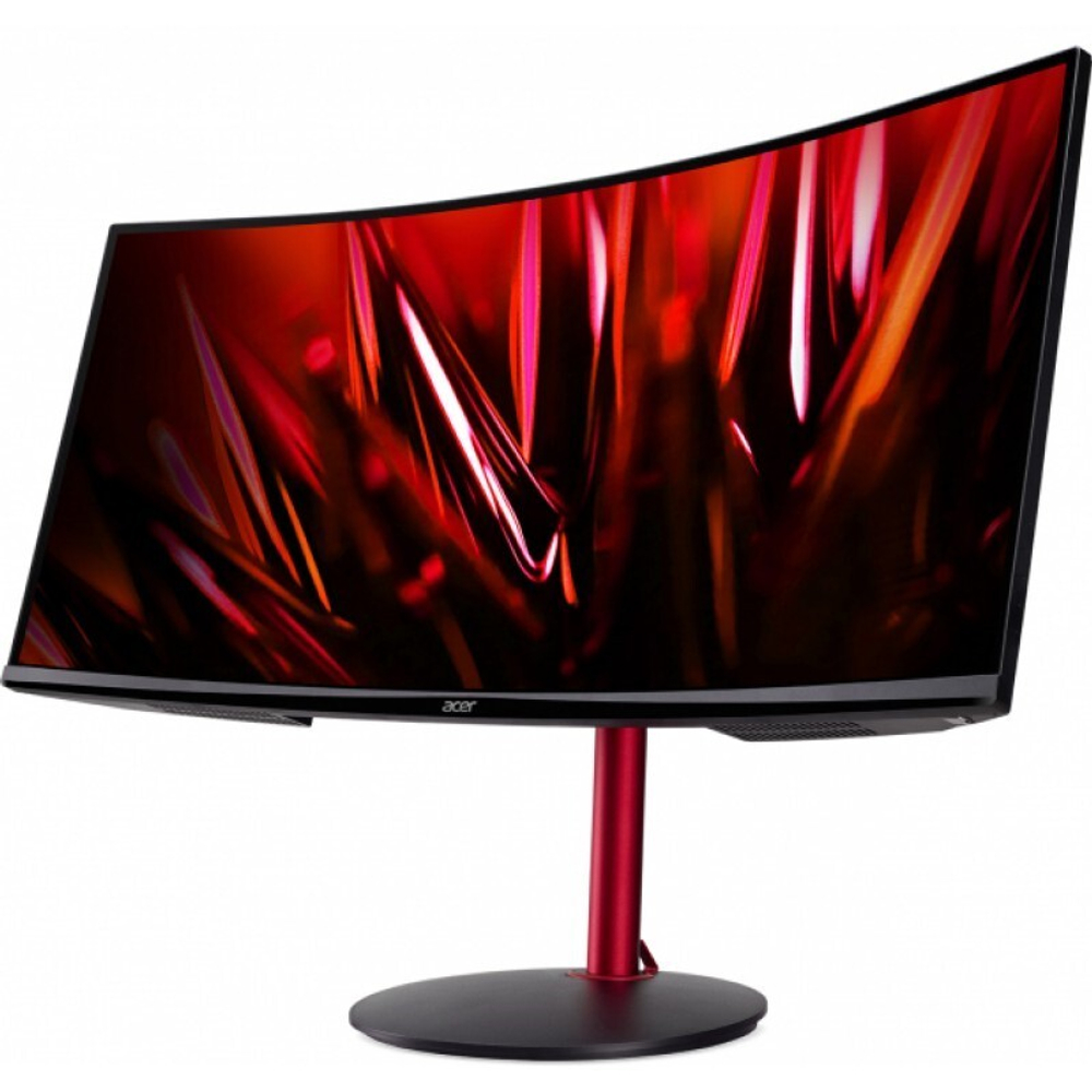 МОНИТОР 34" Acer Nitro XZ342CUPbmiiphx Black-Red (VA, изогнутый, 3440x1440, 144Hz, 1 ms)