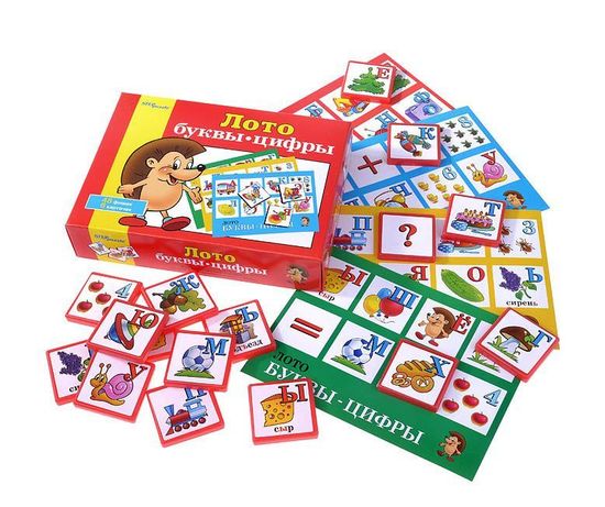 Лото "Буквы-цифры"