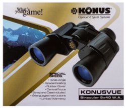 Бинокль Konus Konusvue 8x40 WA