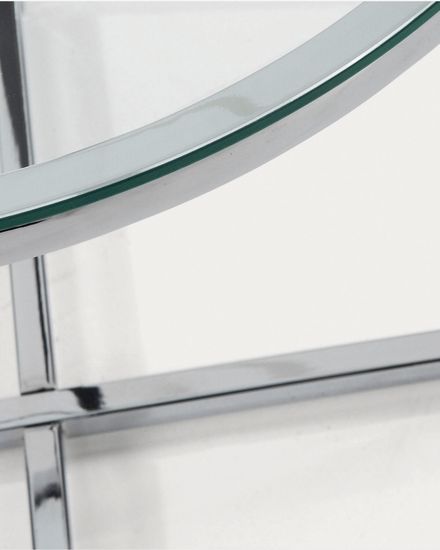 Стеклянный столик Vivid Ø 50 см Испания