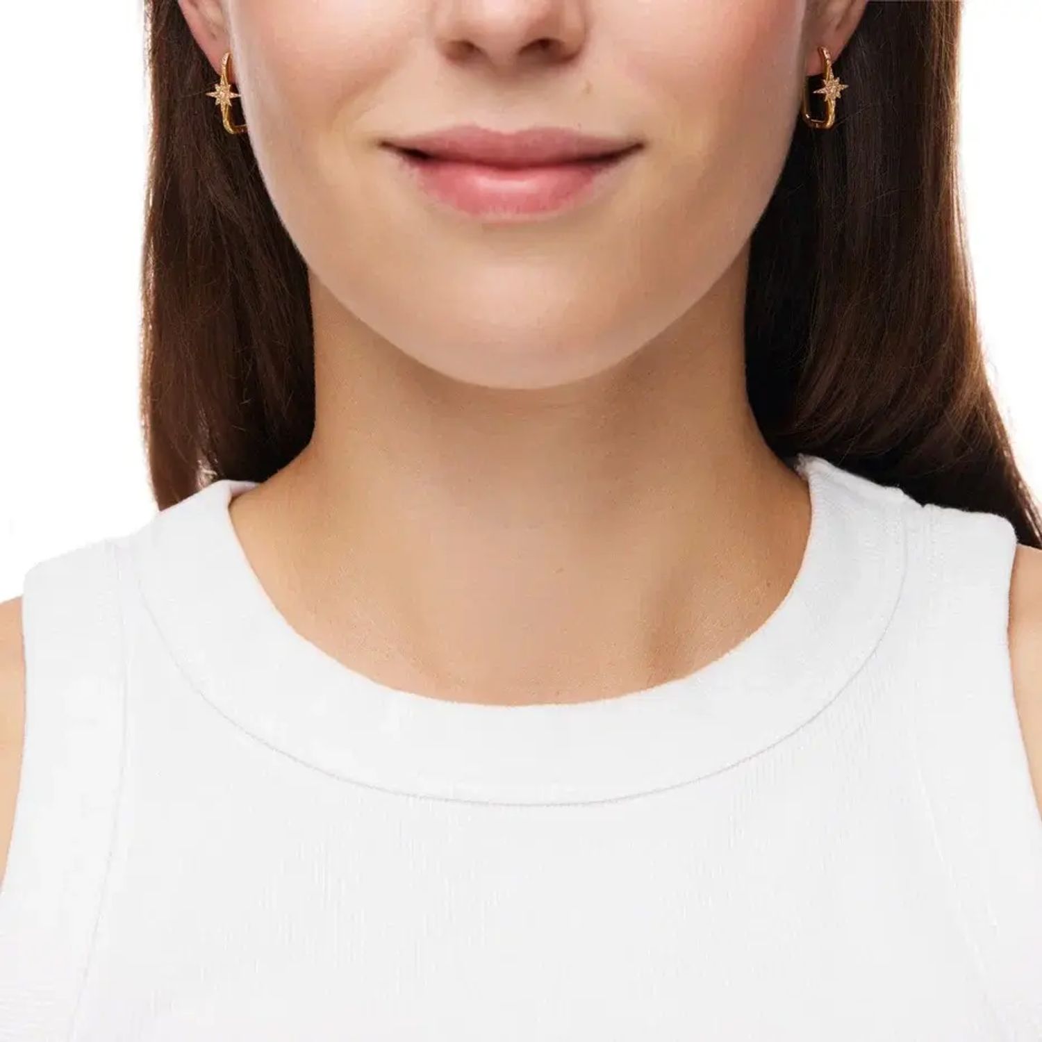 Серьги Sparkle Earrings - Gold