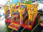 Коммерческий надувной батут "Замок дракона"