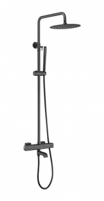 Душевая система с термостатом Grocenberg  GB7005BG Графит