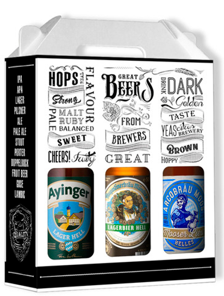 Подарочный Набор  Мировая Классика - Германия "Бавария" 3 бут. по 0.5