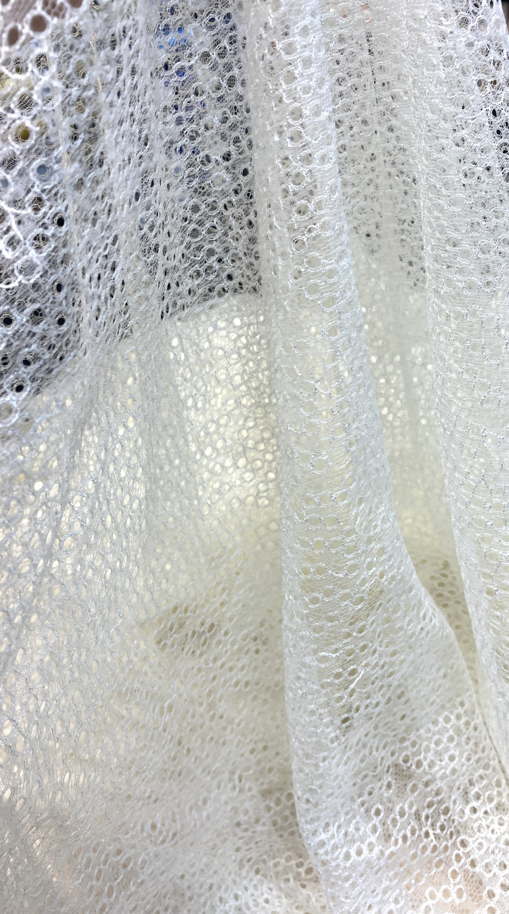 Кружевное полотно (Италия) ш-130см 1м