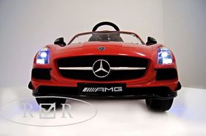 Детский электромобиль River Toys Mercedes-Benz SLS A333AA VIP красный