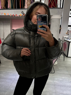 Пуховик Стокгольм зеленый