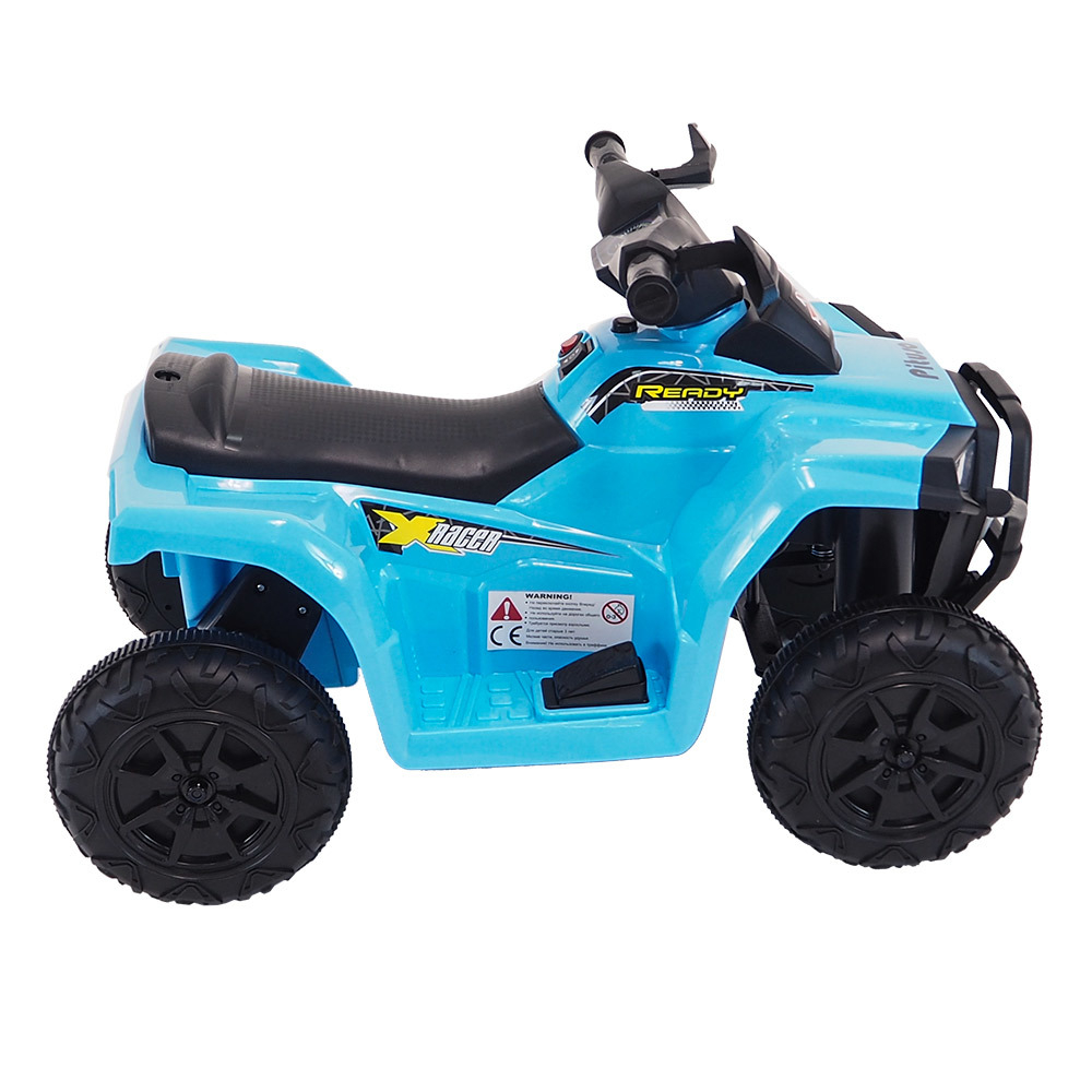 PITUSO Электроквадроцикл XH116, 6V/4.5Ah,20W*1,колеса пласт,свет,муз,амортиз,68*42*45см, Синий/BLUE