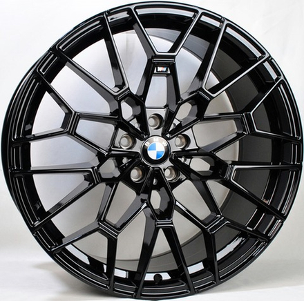 Автодиск STUTTGART 8.5x20/5x120 ET27 D72.5 (TS0384F) BLACK FRONT