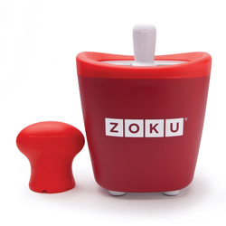 Набор для приготовления мороженого single quick pop maker красный