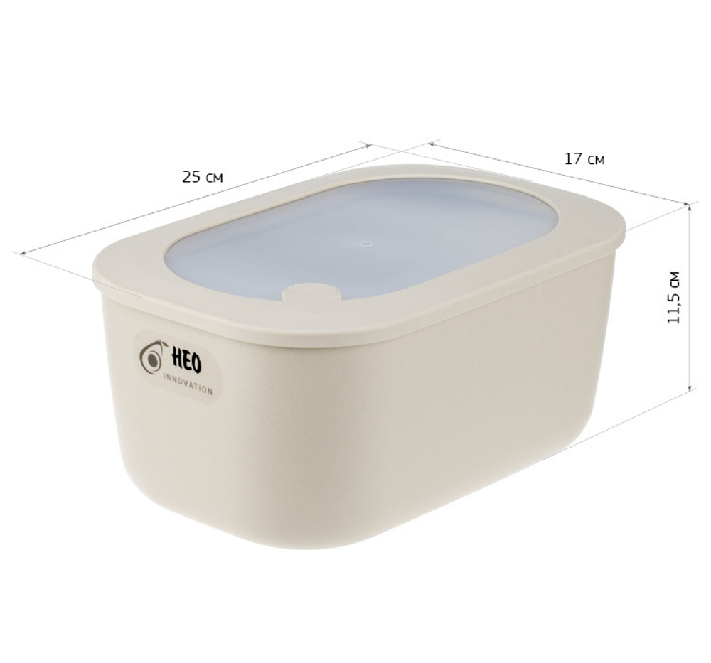 Ёмкость для продуктов герметичная НЕО 3л с паровыпускным клапаном М1393