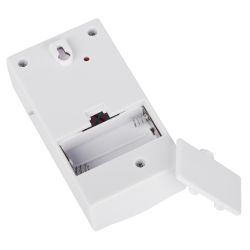 Звонок дверной ЭРА D50 проводной, белый, 1 мелодия