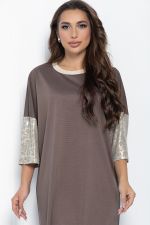 Платье Уютный шик (коричневое) П11147 LT Collection