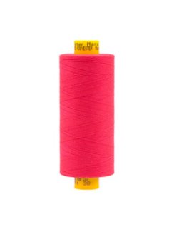 Нитки Guetermann MARA 150/1000 м, розовый неон
