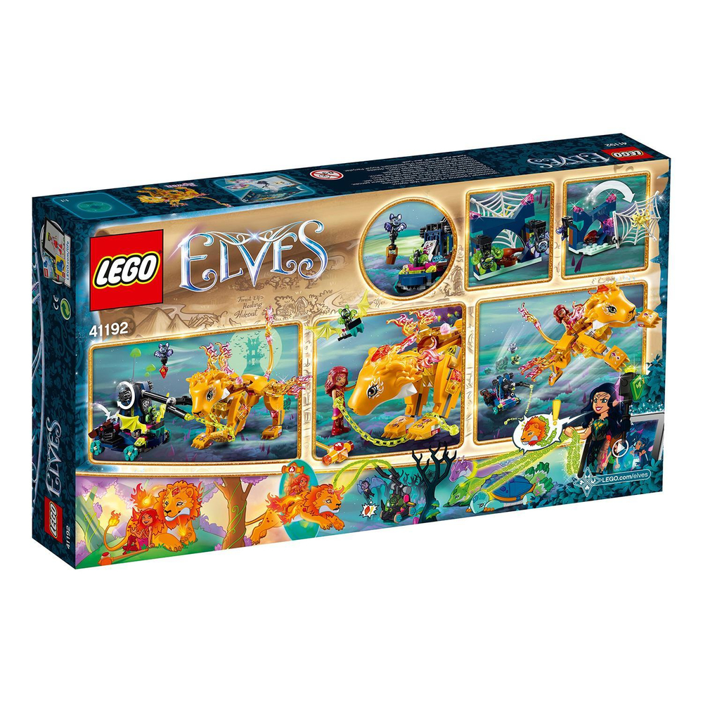 LEGO Elves: Ловушка для Азари и огненного льва 41192 — Azari & the Fire Lion Capture — Лего Эльфы