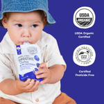 Serenity Kids, Смузи без молочных продуктов с белком, для детей от 6 месяцев, ягодный орех, 99 г (3,5 унции)
