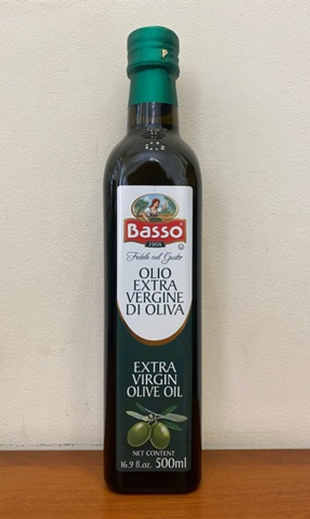 Оливковое масло BASSO Extra Virgin 500 мл Италия