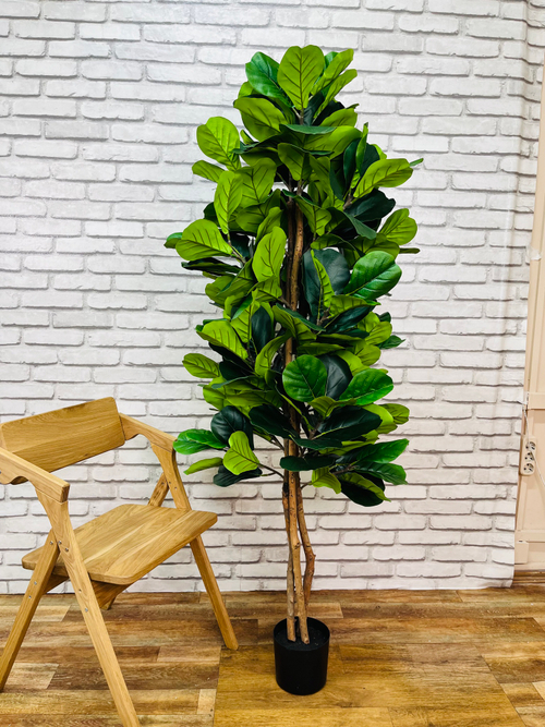 Растение искусственное Фикус лировидный 161-003 (192 листа) 180см