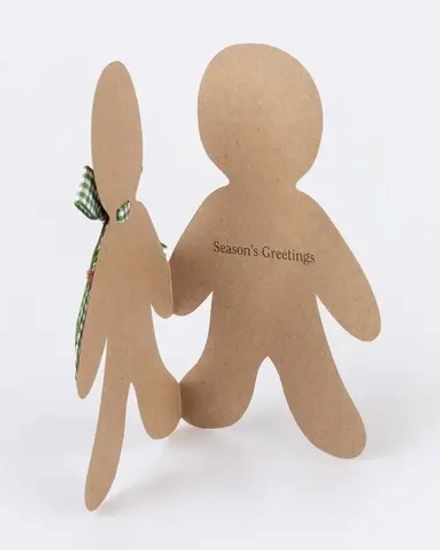 Открытка "Пряничный человек"