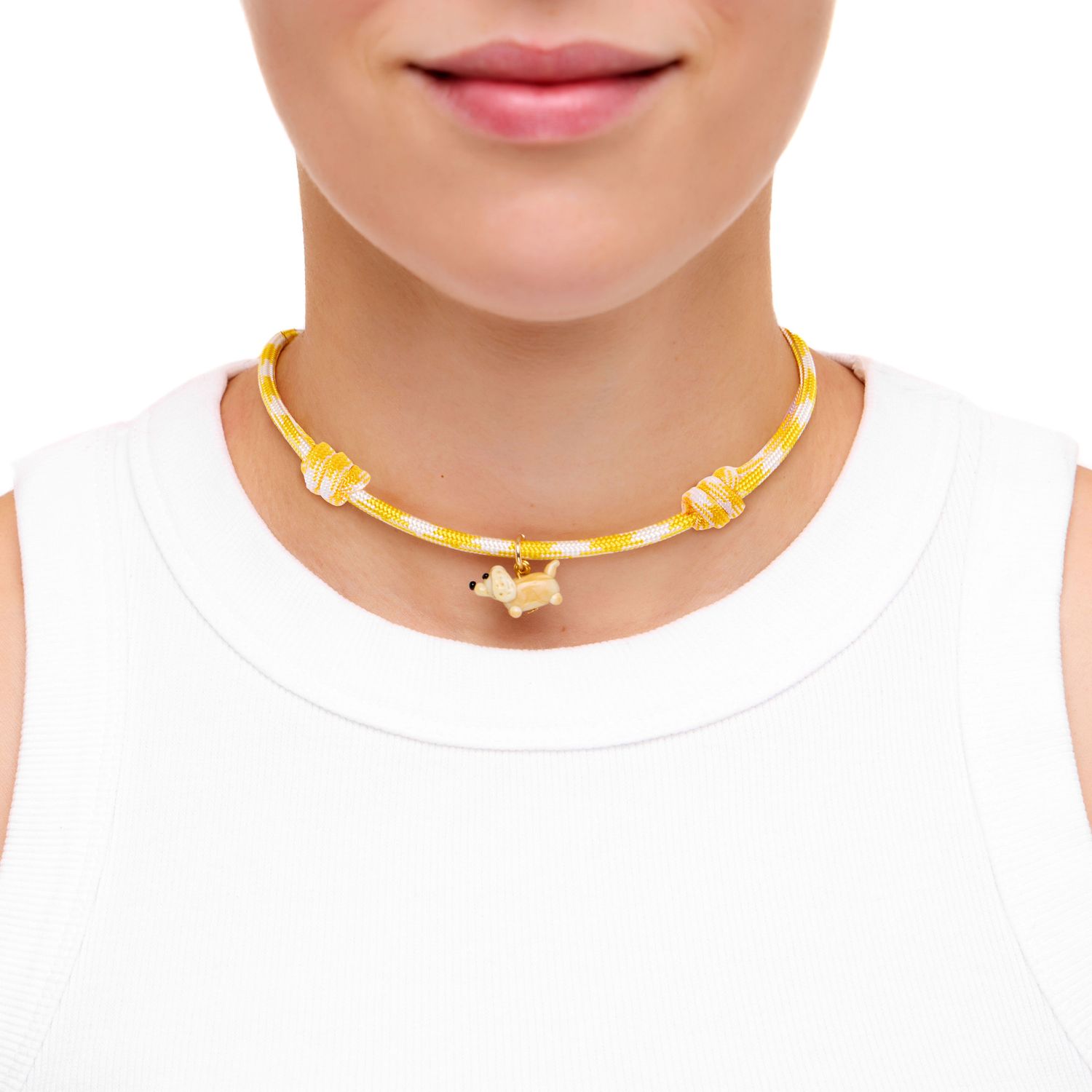 Колье Knitted Cutie Necklace - Spaniel