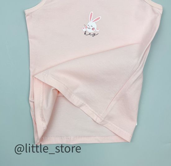 Майка для девочек "Toys" розовая