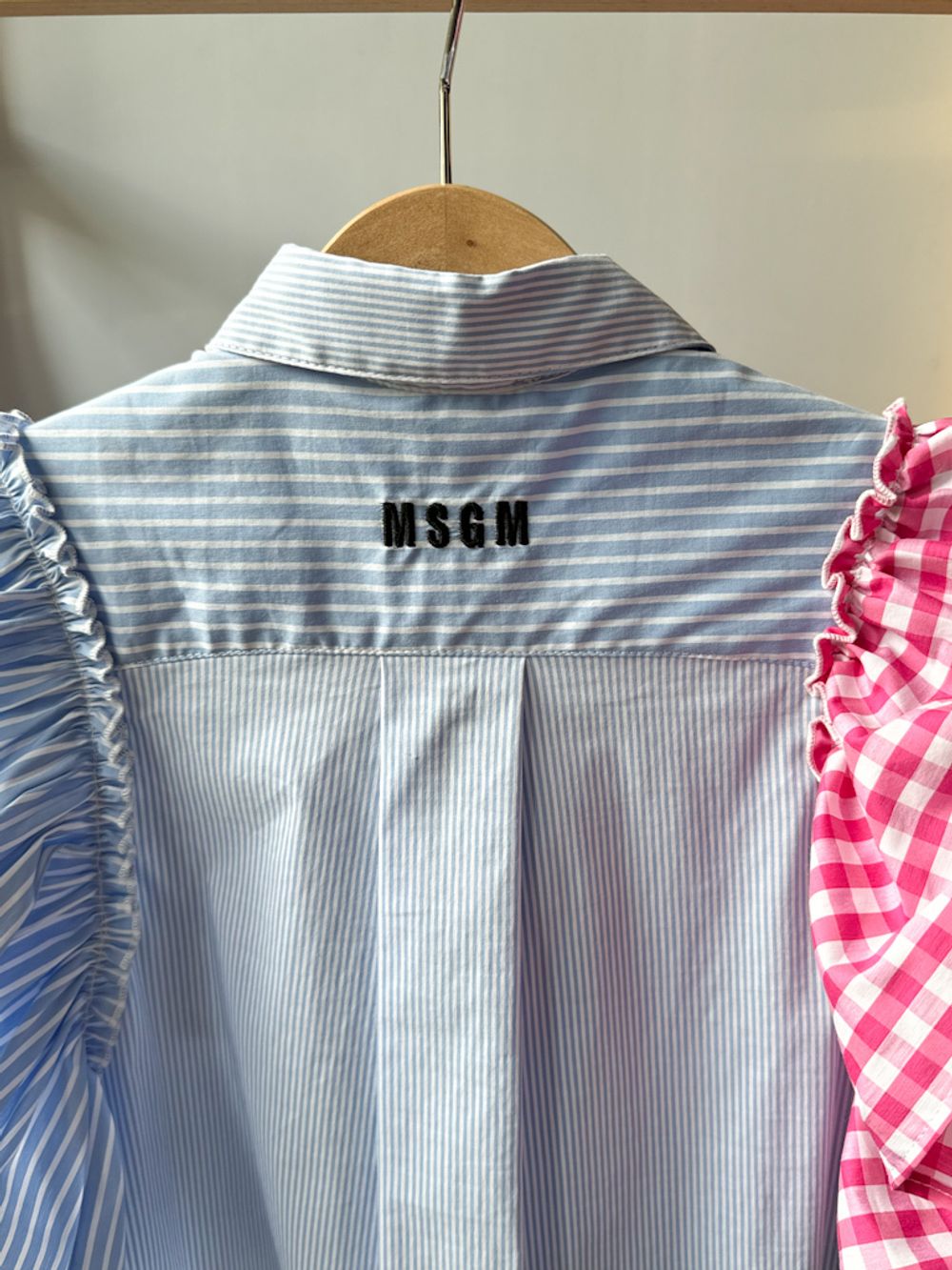 Новое хлопковое платье-рубашка MSGM, 116