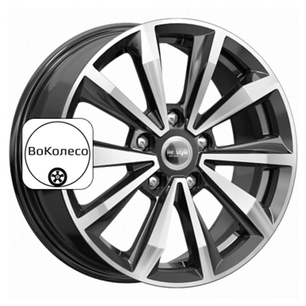 6,5x16/5x112 ET43 D57,1 КС974 Алмаз черный K&K