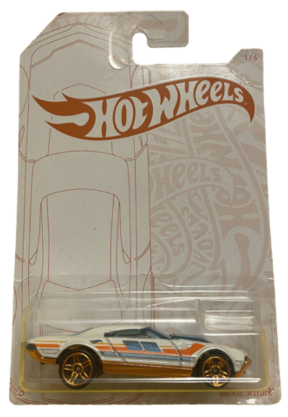 Hot Wheels Pearl and Chrome Muscle Speeder (2021)