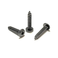 Саморез Черный. 5.0х25 мм. Крепеж для автомобилей. (Упаковка20шт)