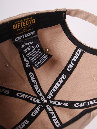 Кепка GIFTED78 24/608 Punch бежевый