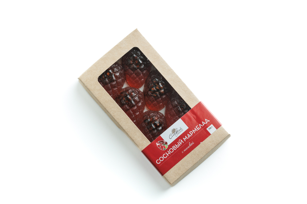 Сосновый мармелад с шишкой, 110 гр