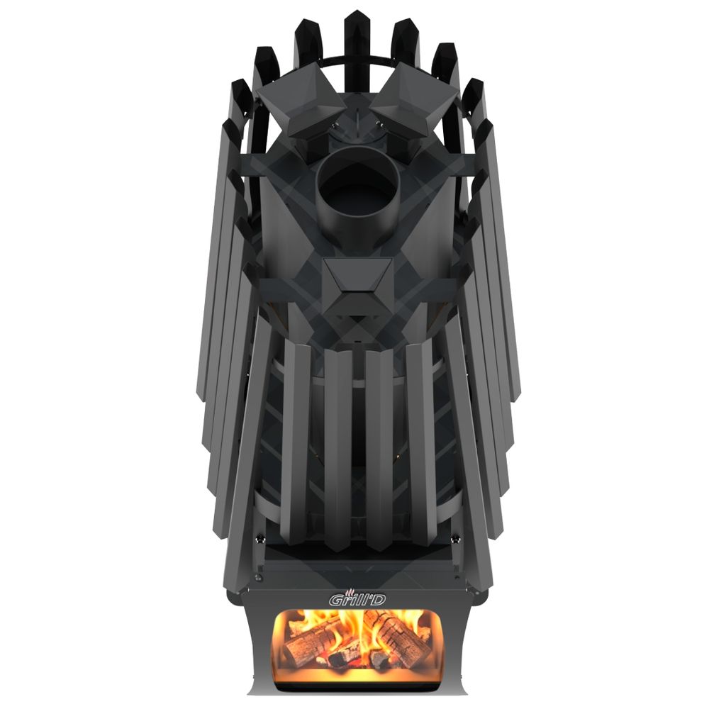 Дровяная банная печь Grill'D Cometa Vega 450 Short Max