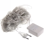 Гирлянда для дома СЕТКА ш1,5* в1,5м 120 ламп LED, прозр.пров.,8 реж, IP-20, Фиолетовый