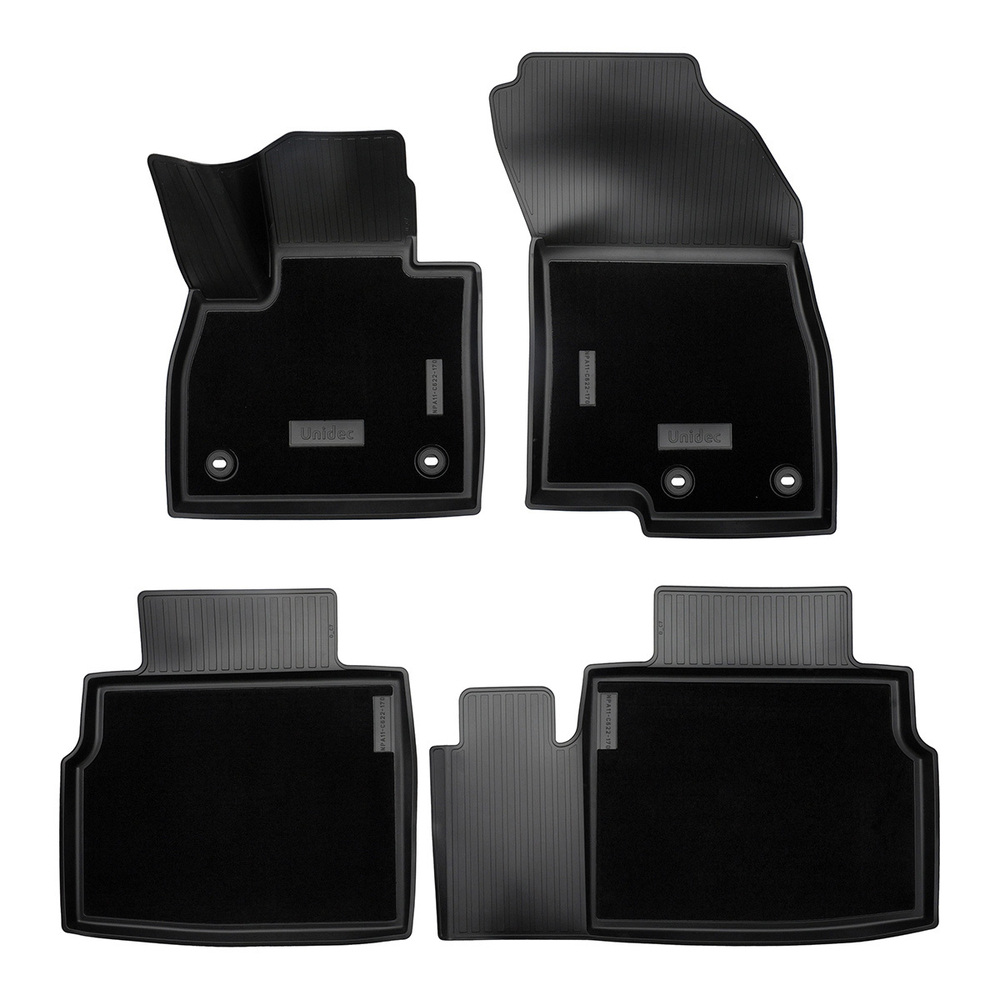 Ковры в салон Norplast для OMODA C7 2024-, Черный, арт.NPA11-C622-170-CM