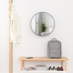 Зеркало настенное Cirko D50 см чёрное, Umbra